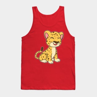 Baby Cheetah Cute Tank Top